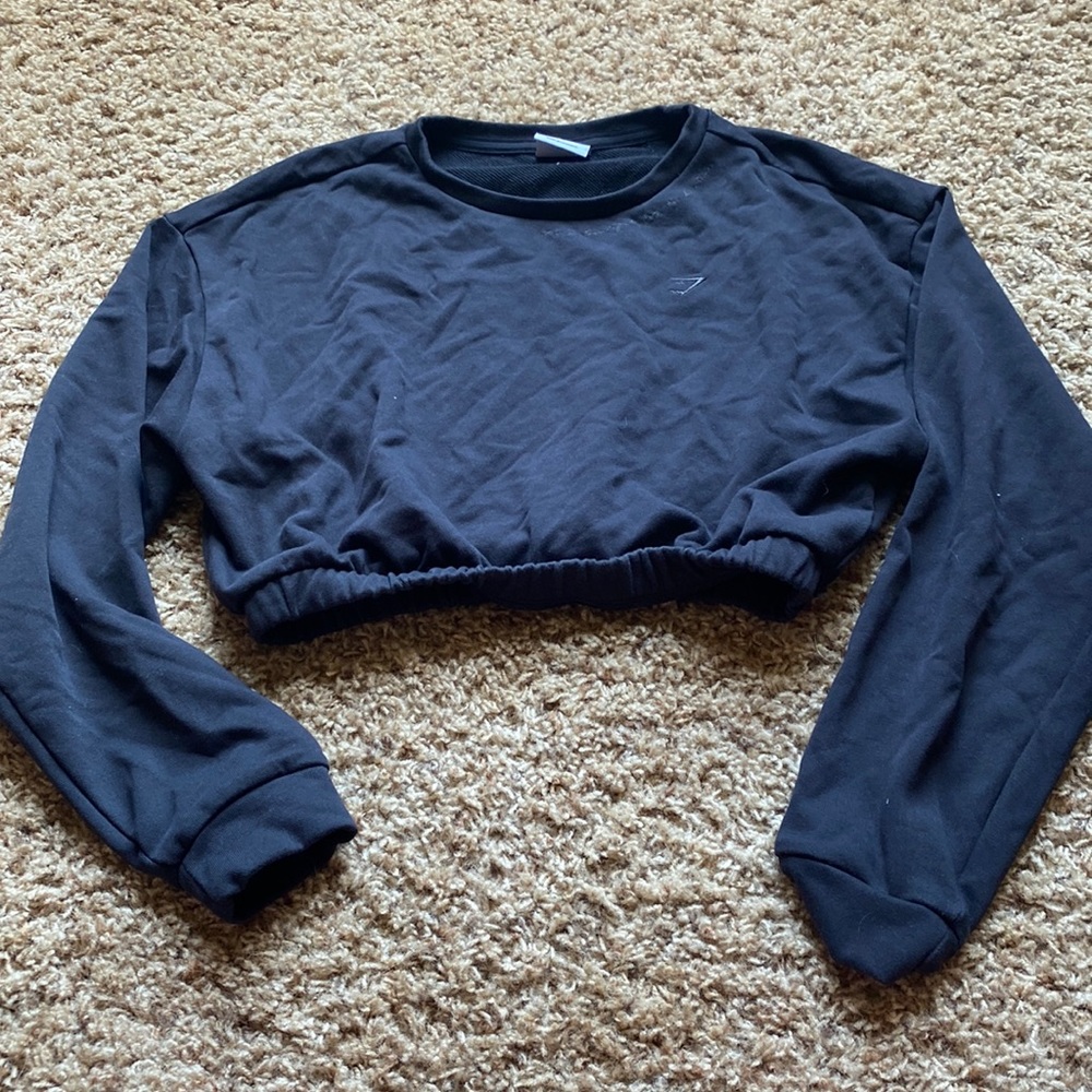 Gym Shark cropped workout sweatshirt